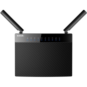 Router Wi-Fi Tenda AC9 AC1200 (Dual Band 5 GHz 2,4 GHz, 1200 Mbps, 5 Puertos Gigabit, 2 Antenas Externas 3dBi, VPN, 128MB de Memoria, Beamforming+, USB 2.0)