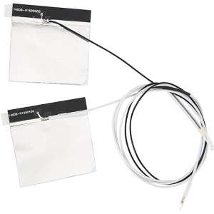 Set de 2 Piezas con Conector IPEX4 y 2 Antenas Integradas, Antena IPE Gene4 NGFF2.4/5GWiFi, Ideal para el Bricolaje de Varios Miniordenadores
