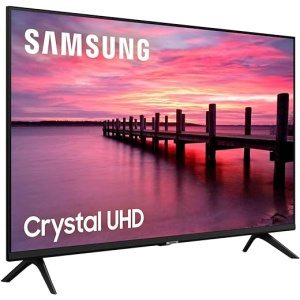 Smart TV SAMSUNG Crystal UHD 2022 50AU7095 de 50" con HDR 10+, Procesador 4K, PurColor, Sonido Inteligente, Función One Remote Control. Compatible con Alexa y Asistentes de Voz