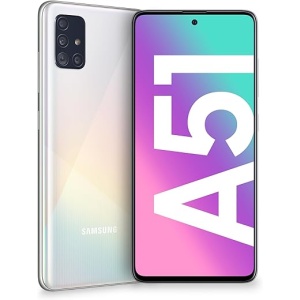 Smartphone SAMSUNG Galaxy A51, color Blanco