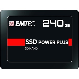 SSD interno Emtec X150 de 240 GB, color negro