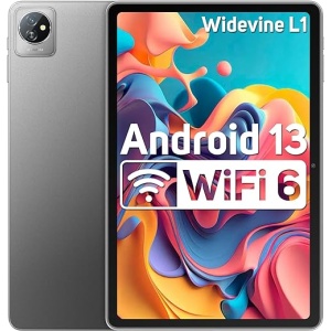 Tableta Blackview 10 Pulgadas Tab70 WiFi(2024), 8(4+4) GB+64GB/2TB SD Android 13, Tablet Android con WiFi 6, BT5.0, 6580mAh, Cámara 5MP+2MP, Type-C, Google GMS, Quad-Core de 2.0GHz