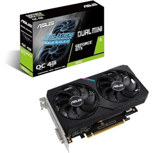 Tarjeta Gráfica ASUS Dual GeForce GTX 1650 V2 OC Edition - PCIE 3.0, 4GB GDDR6, HDMI 2.0b, DisplayPort 1.4a, DVI-D, IP5X resistente, Auto-Extreme