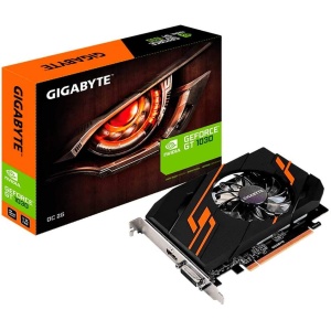 Tarjeta gráfica Gigabyte GV-N1030OC-2GI GeForce GT 1030 2GB GDDR5 (NVIDIA, GeForce GT 1030, 4096 x 2160 Pixeles, 1265 MHz, 1518 MHz)