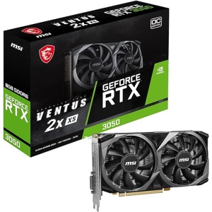 Tarjeta gráfica MSI GeForce RTX 3050 Ventus 2X XS 8G OC