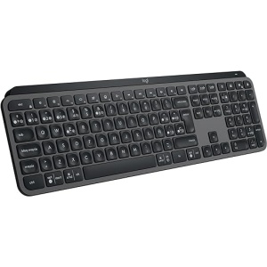 Teclado inalámbrico Logitech MX Keys S, perfil bajo, escritura precisa y silenciosa, teclas programables, iluminación, conexión Bluetooth, carga mediante USB-C, QWERTY en español