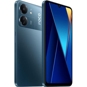 Teléfono inteligente Xiaomi Poco C65 (pantalla Amoled DotDisplay de 6,74 pulgadas, 256 GB de almacenamiento, 8 GB de RAM, color azul)