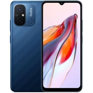 Teléfono inteligente Xiaomi Redmi 12C en color Azul Océano con 3GB de RAM, 64GB de almacenamiento y pantalla de 6.71 pulgadas