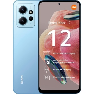 Teléfono inteligente XIAOMI REDMI NOTE 12 8GB/256GB DUAL AZUL de XIAOMI