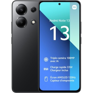 Teléfono inteligente XIAOMI Redmi Note 13, Versión Global, 8+256GB, Pantalla Amoled de 6,67 Pulgadas, 120Hz, Dimensity 6080, Cámara de 100MP, Batería de 5000mAh, Cargador de...