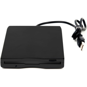 Unidad de disquete USB 3,5" portátil externa Kinetxiaxia de 1,44MB FDD para portátiles Windows 10/7/8/XP/Vista, Plug and Play, sin necesidad de controlador adicional: color negro