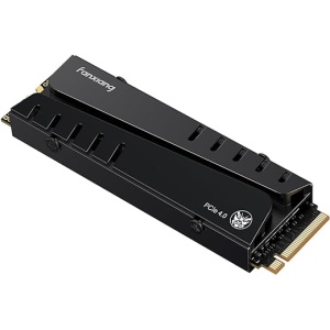 Unidad de Estado Sólido Interna fanxiang S770 1TB PCIe 4.0 NVMe M.2 - Con Disipador de Calor, Memoria DRAM Integrada, Velocidad de Lectura de hasta 7300 MB/s - Compatible con PS5