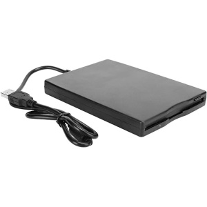 Unidad externa de disquete USB, lector de tarjetas de disquete de 3,5 pulgadas, accesorio extraíble para computadora, enchufar y usar, compatible con Windows 10/7/Vista/Windows...