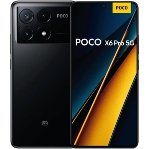 Xiaomi POCO X6 Pro 5G - Móvil con 8GB de RAM y 256GB de almacenamiento, pantalla Fluid AMOLED FHD+ de 6.67" a 120Hz, MediaTek Dimensity 8300-Ultra, cámara triple AI de 64MP,...