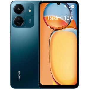 Xiaomi Redmi 13C, Dual, 128GB de almacenamiento, 4GB de RAM, color Azul Marino