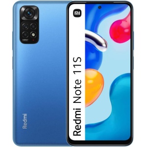 XIAOMI Redmi Note 11S - Teléfono inteligente 4G, 6+128GB, Pantalla AMOLED de 6.43" con frecuencia de actualización de 90Hz, resolución FHD+, MediaTek Helio G96, cámara...