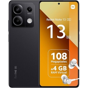 Xiaomi Redmi Note 13 5G - Teléfono Inteligente con 8 GB de RAM y 256 GB de Almacenamiento, Pantalla AMOLED FHD+ de 6,67 pulgadas y 120Hz, Procesador MediaTek Dimensity 6080,...