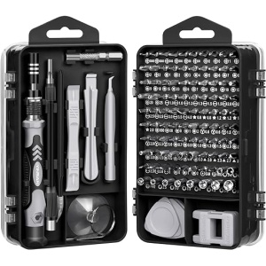 YINSAN - Set de 120 Destornilladores de Precisión, Juego de Herramientas Magnéticas para Reparación de PC, Portátil, Teléfono, Gafas, Mac,